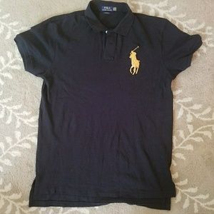 black ralph lauren polo shirt